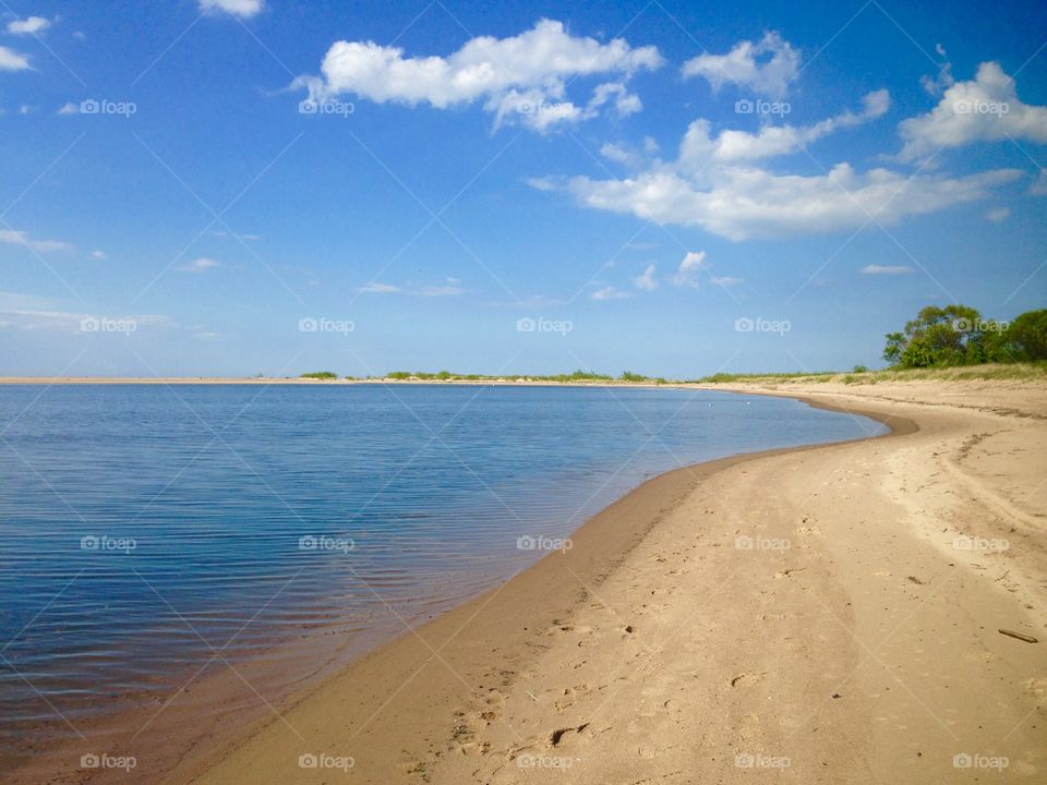 Wild beach beach Gdansk 