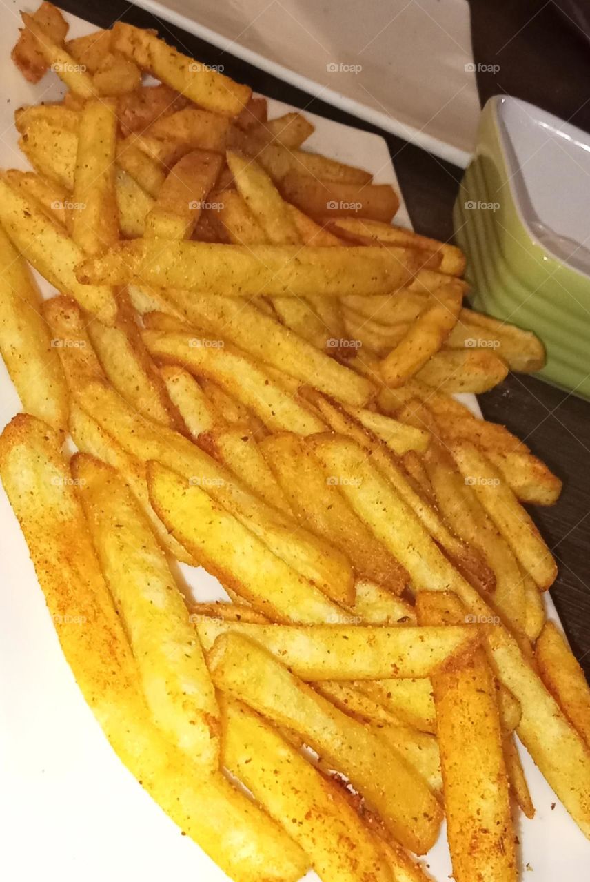 This is masala french fries is very tasty food and delicious π masala french fries recipe which you can prepare in 15 minutes. These masala fries are really easy to make and tastier than the basic french fries. yummy π