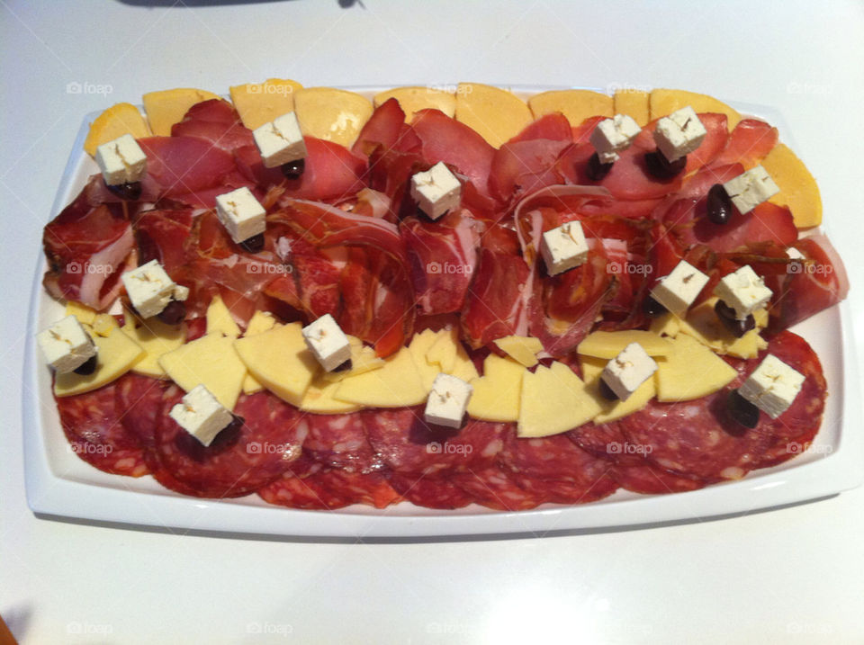 cheese salami platter prosciutto by splicanka