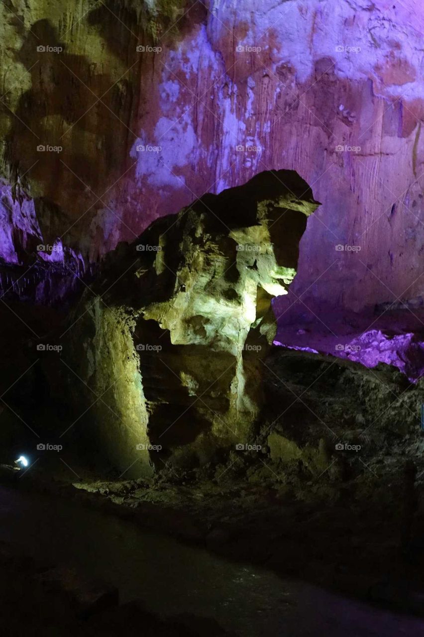 Monkey stalagmite