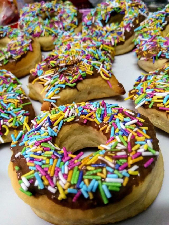 Rainbow candies
