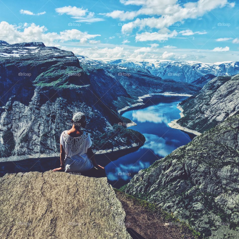 Mountain, Landscape, Water, Rock, Travel