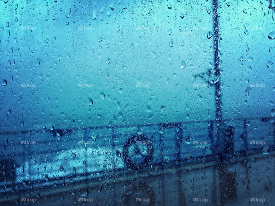 Rainy day on my window