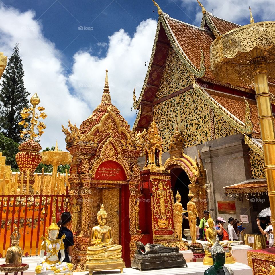 Temple, Religion, Buddha, Travel, Wat