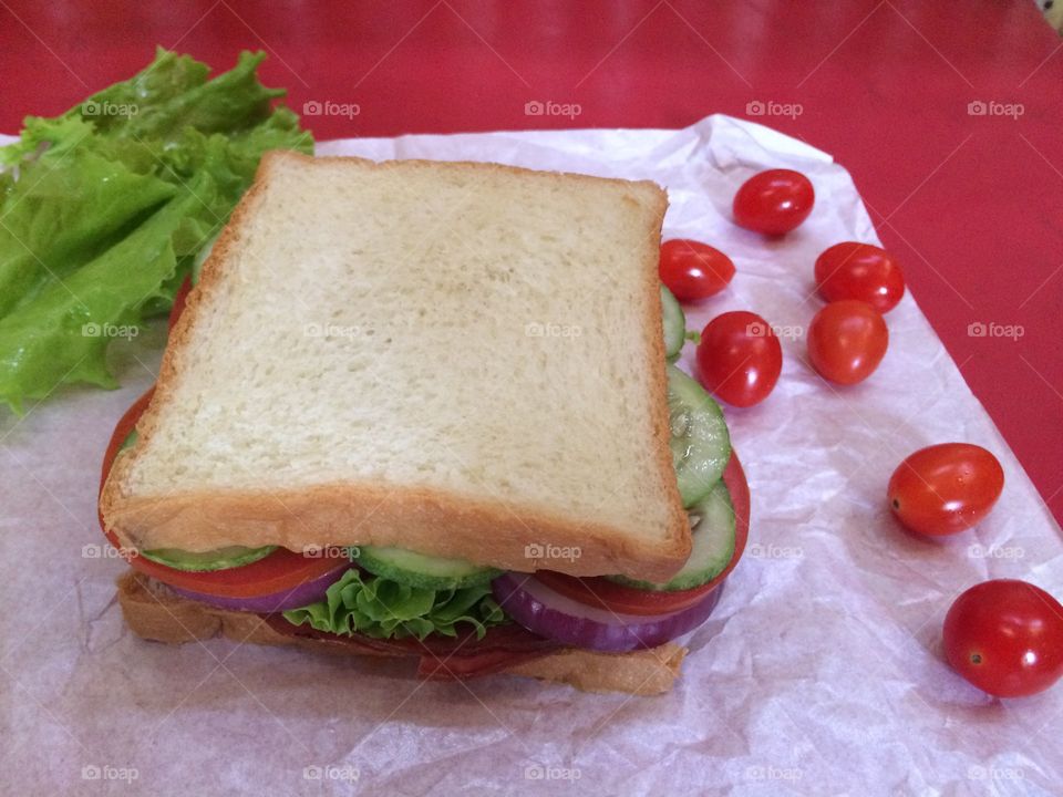 Sandwich by Foap mission 