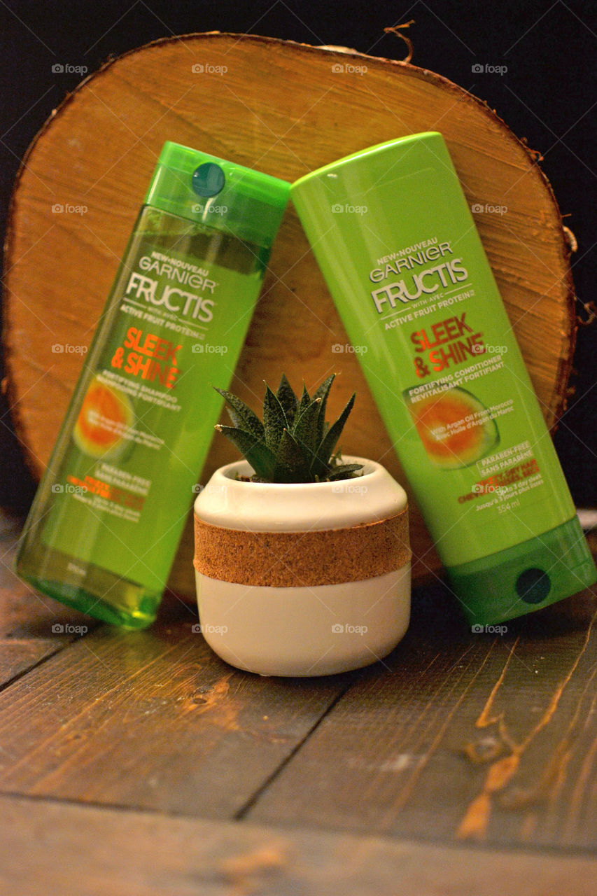 Garnier Fructus Shampoo and conditioner 