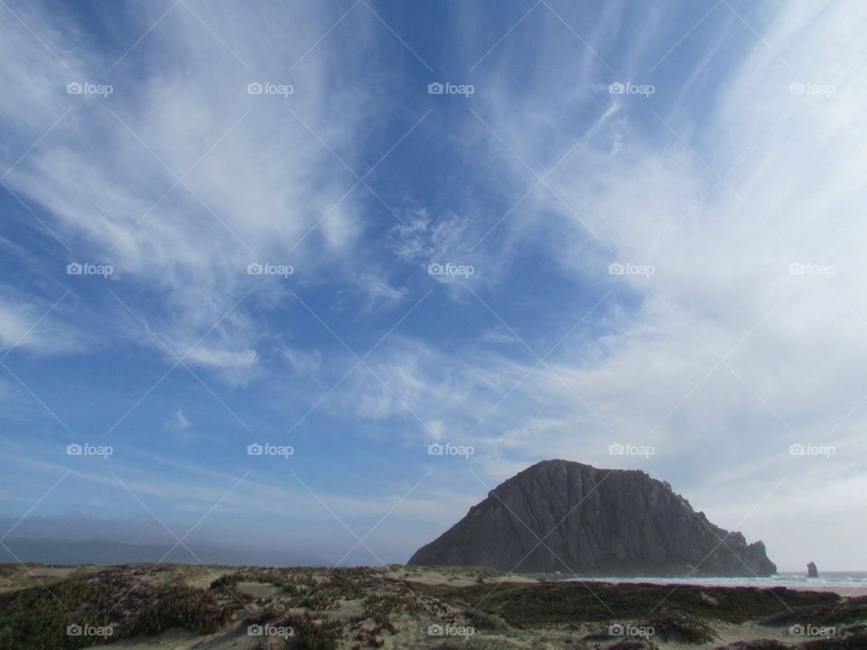 "Sky Framed Morro Rock"