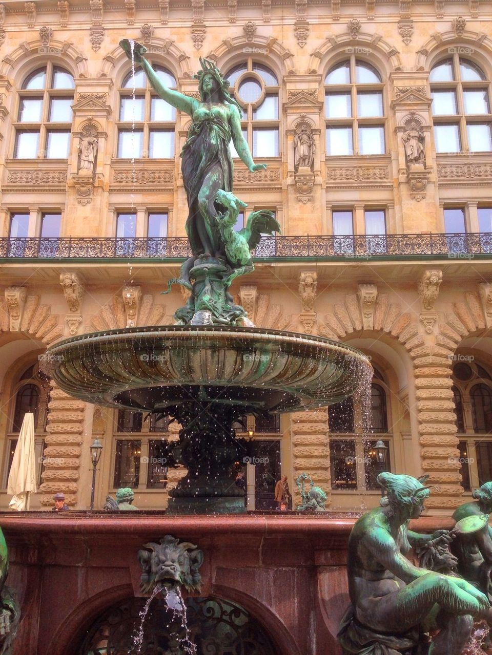 Fountain from Hamburg