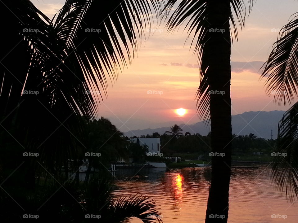 Marina Sunrise Nuevo Vallarta. last day of vacation sunrise