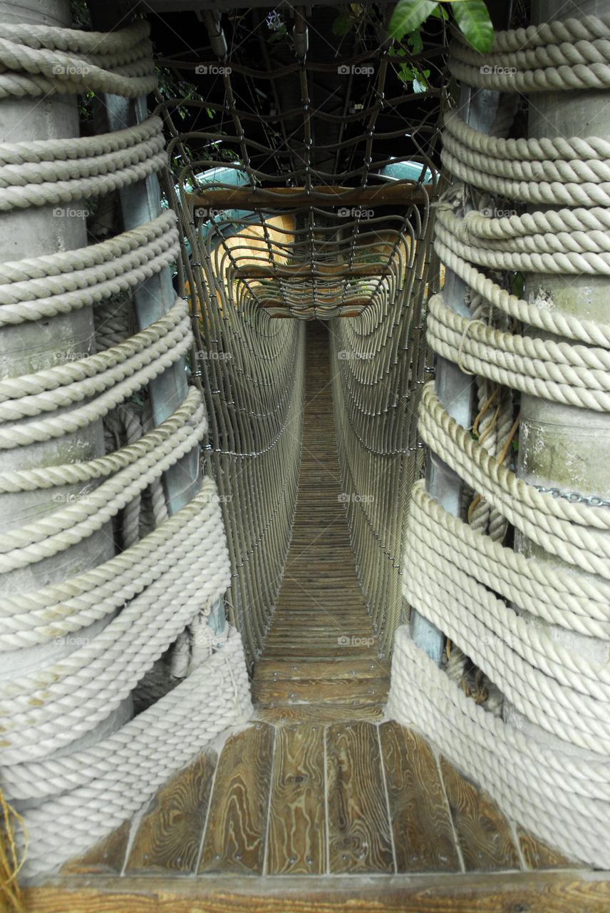 Rope bridge