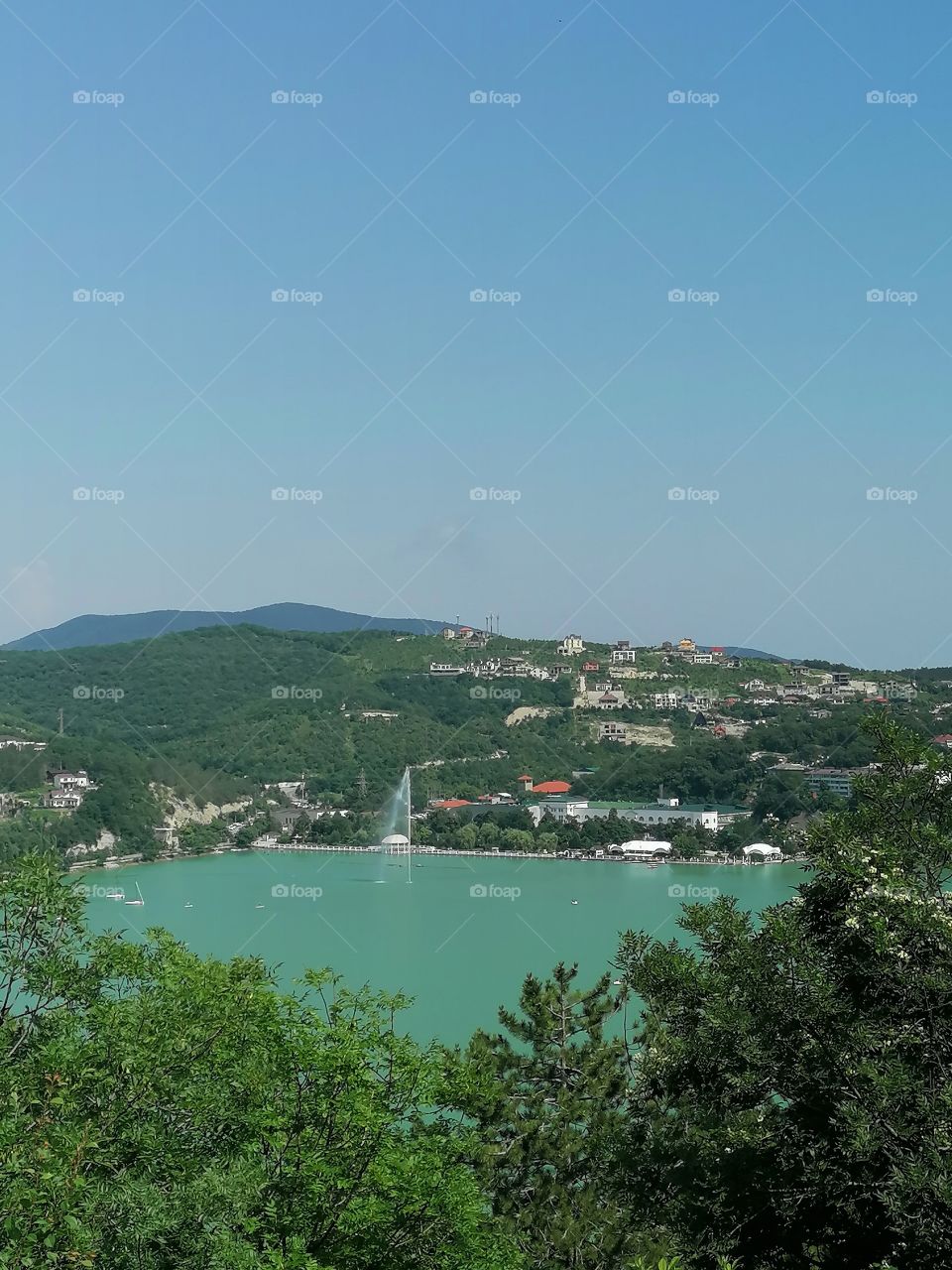 Another photo of Lake Abrau Dyurso, located in the Krasnodar Territory of Russia. My husband and I love to walk here and breathe fresh air.