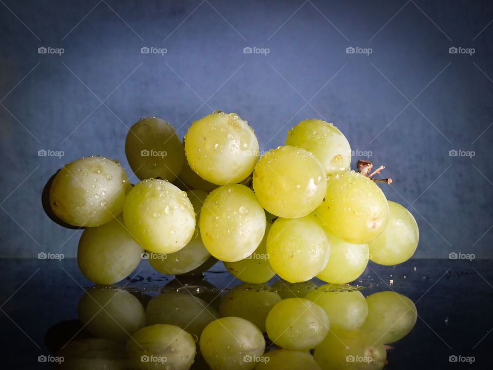 Grapes on a plate