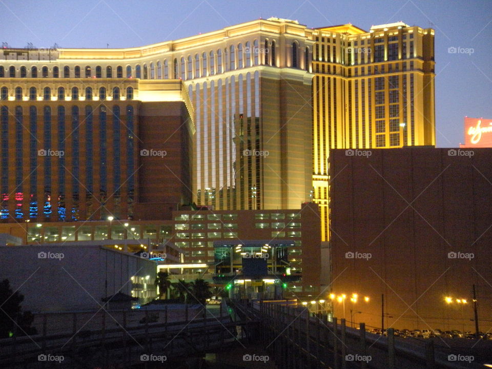 Las Vegas night scape