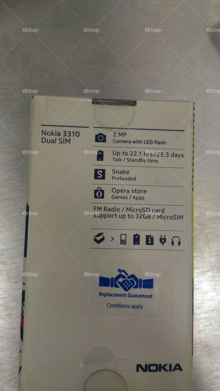 back box Nokia phone