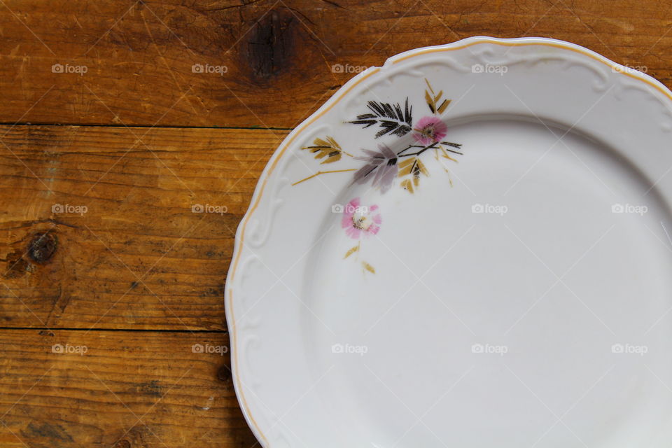 porcelain plate