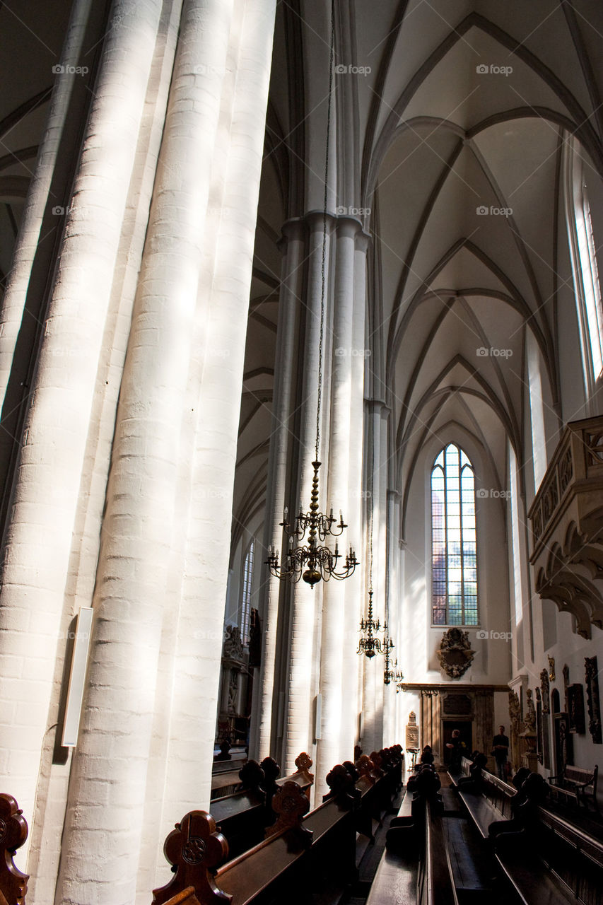 View of a interior church