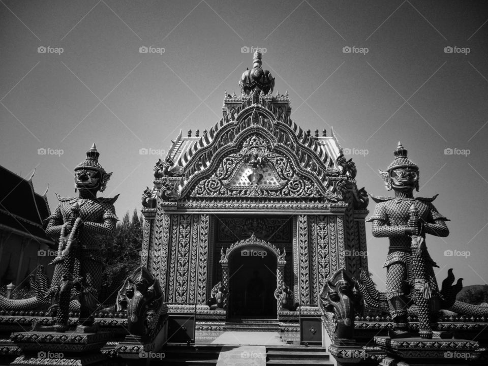 world in black and white