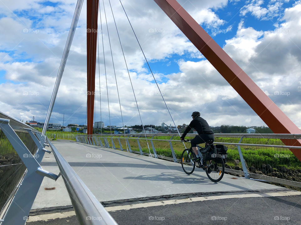 Out for a ride not a care in the world.  Fresh air and bright sunny day, makes one feel like a rich man.