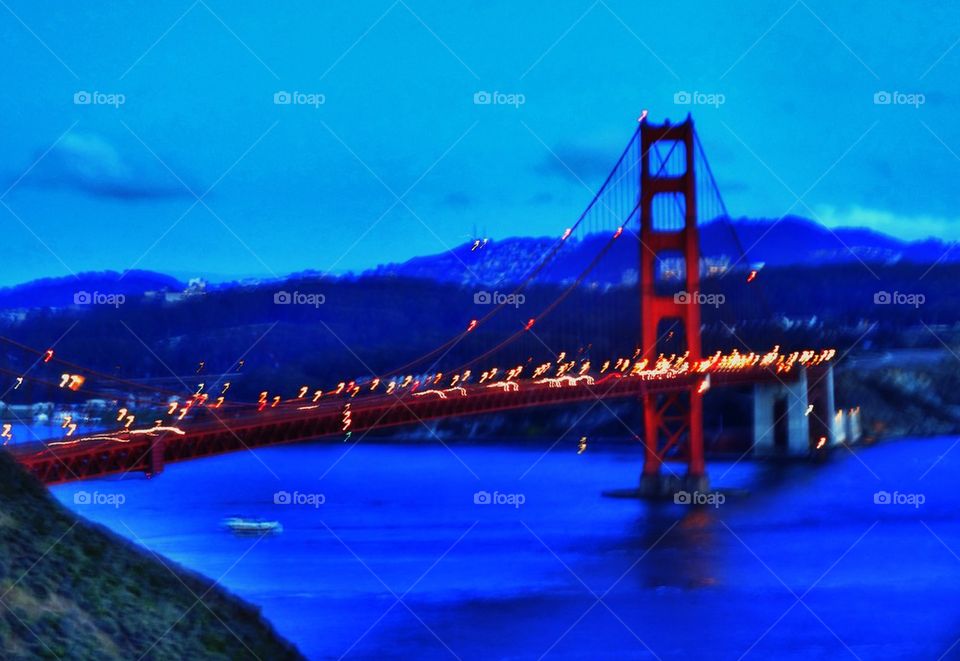 Golden Gate Bridge at Twilight