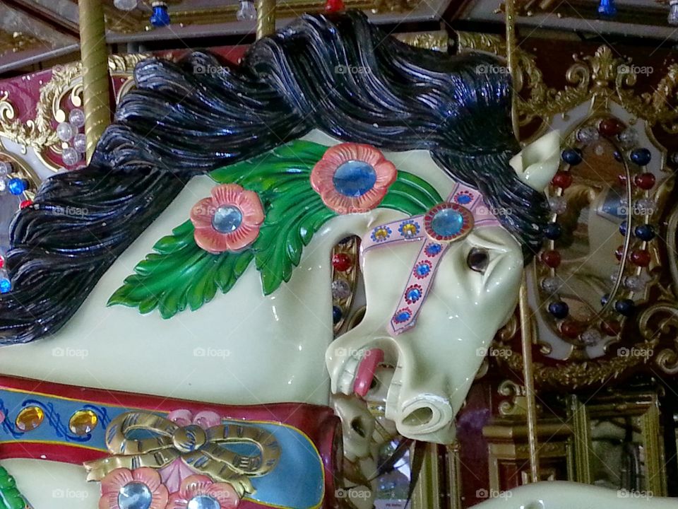 merry go round horse