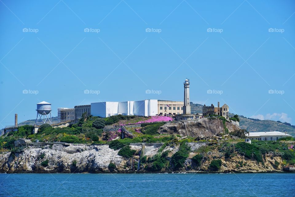 Alcatraz Prison In San Francisco Bay