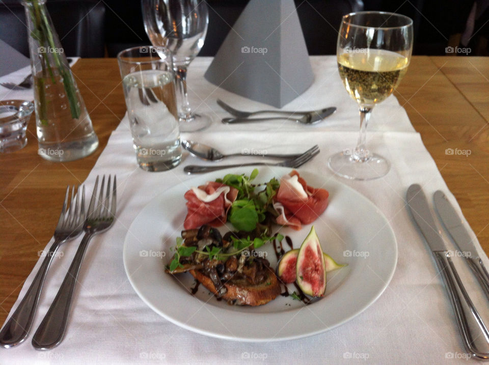 sallad mushroom ham svamp by ingrid13