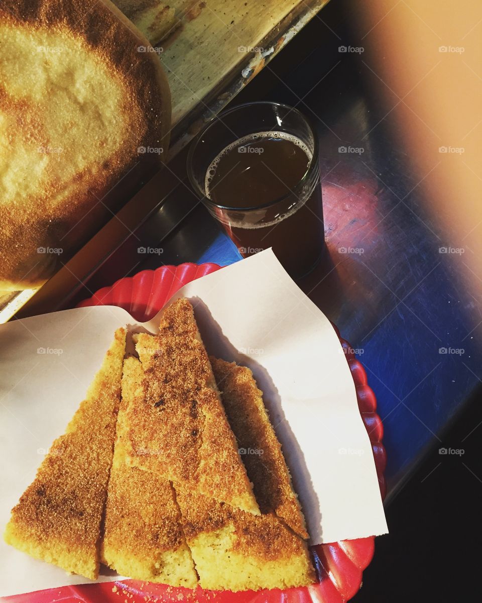 Food, Sweet, Cake, Plate, Bread