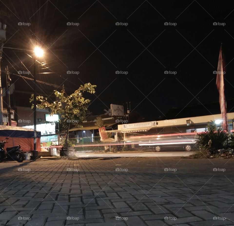 Quickly like a light