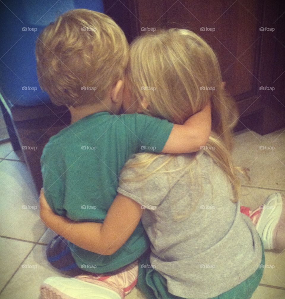 Brother, sister love.