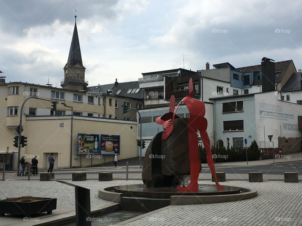 Sculpture in the city