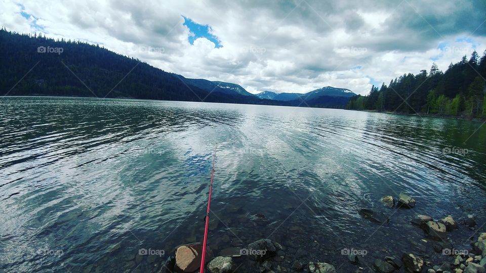 Fishin' in Rim Rock Lake