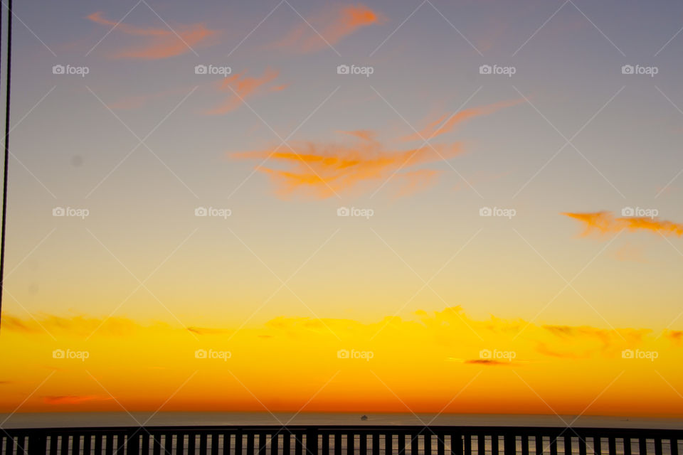 THE SUNSET AT THE GOLDEN GATE BRIDGE SAN FRANCISCO CALIFORNIA USA