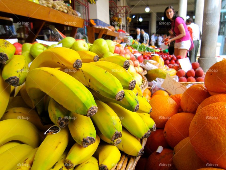 Fruits and vegetables market 