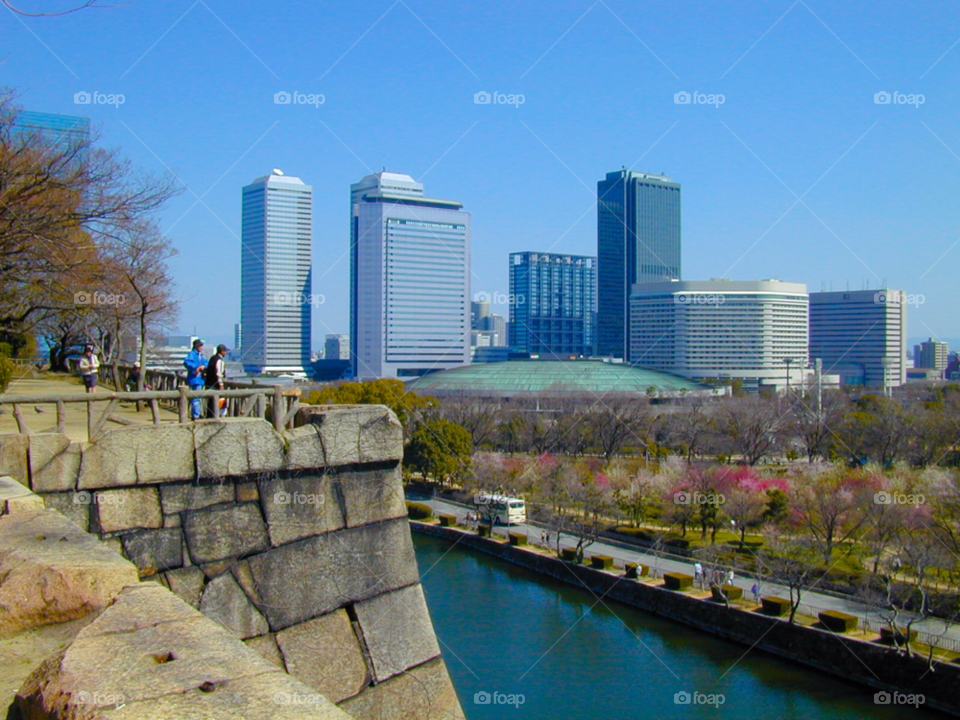 osaka japan landscape travel park by cmosphotos