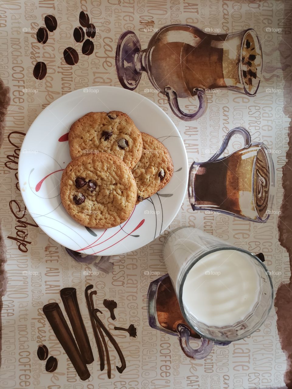 cookies and milk