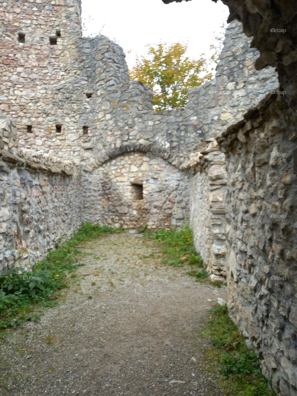 Medieval Castle Ruins in Bavaria