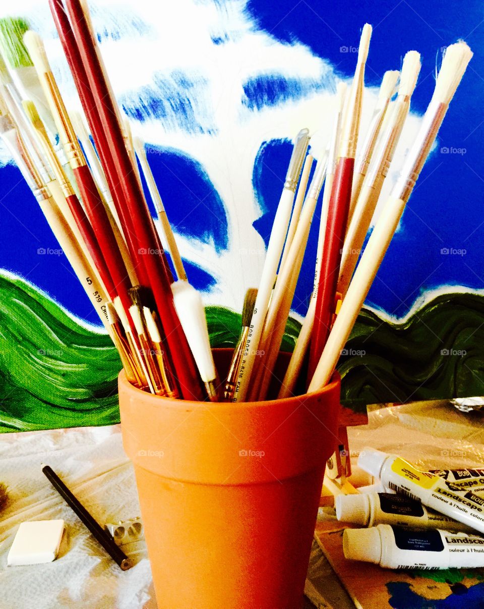 Paint brushes