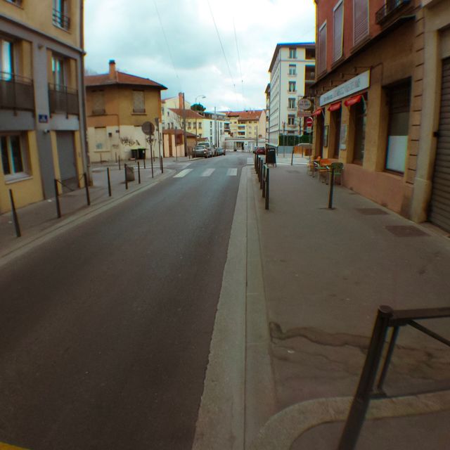 no person city street 