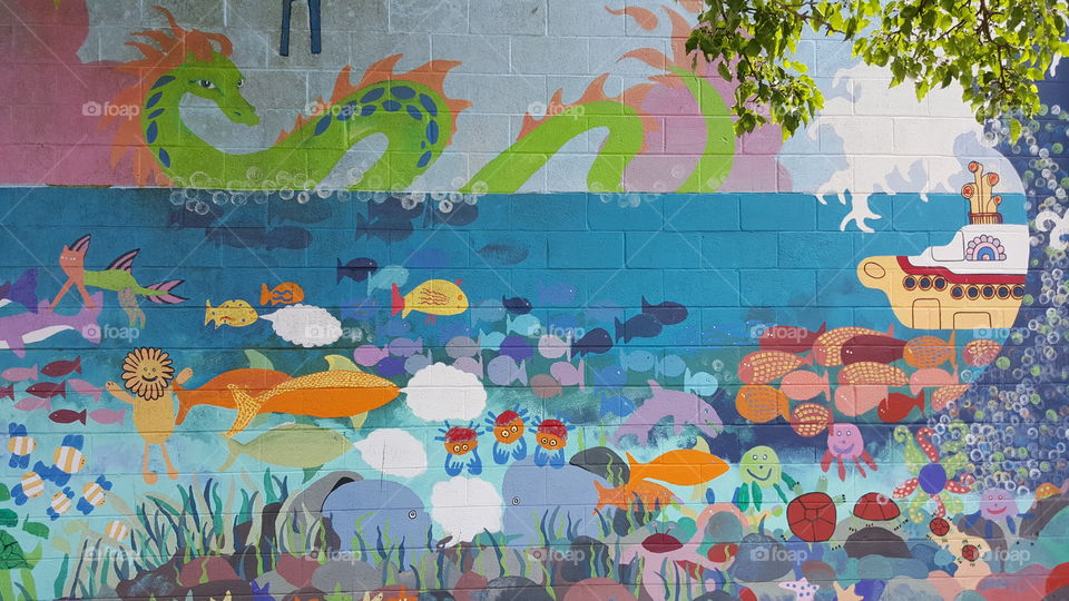 Sealife Mural