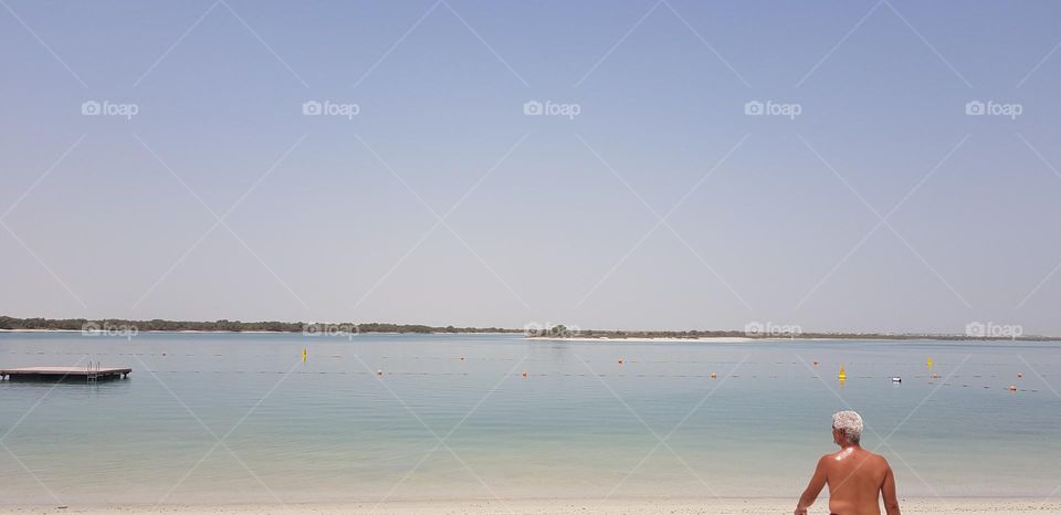 Reem Island beach