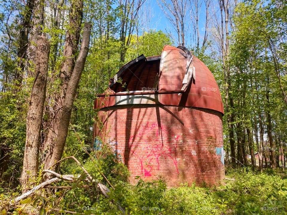 Abandoned Knightridge Space Observatory, Bloomington, IN