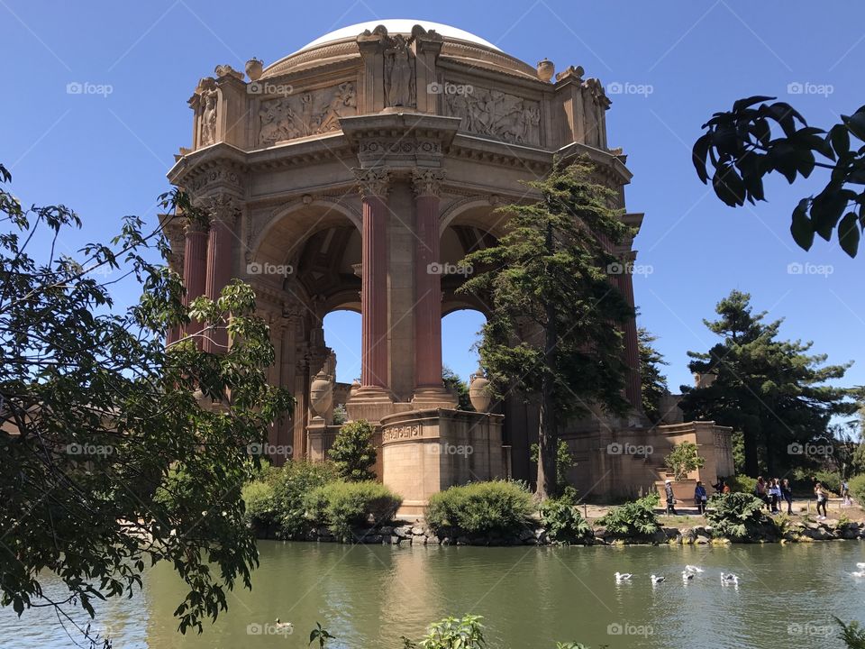 The Palace of Fine Arts