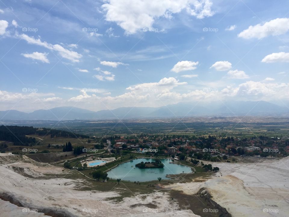 Pamukkale view 