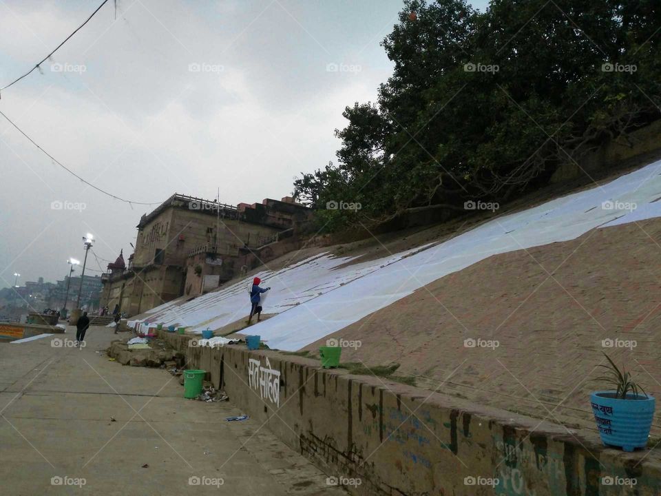 sheets drying