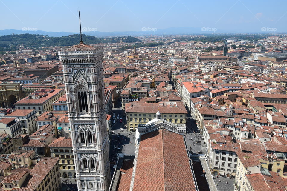 Firenze dall'alto della cupola
