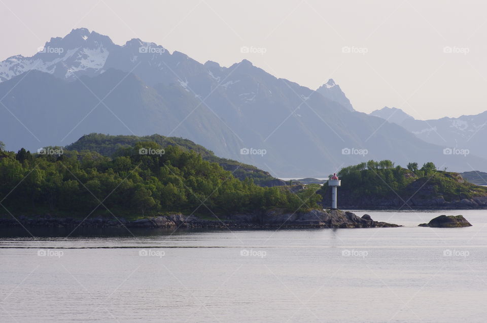 One of the places where we were fishing in Norway. 