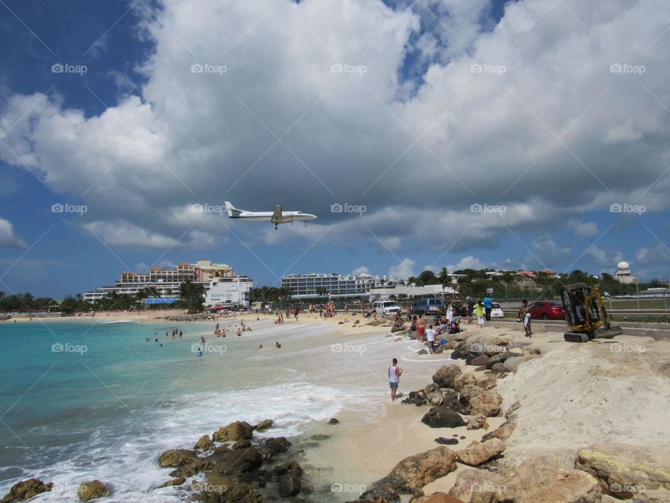 Maho beach