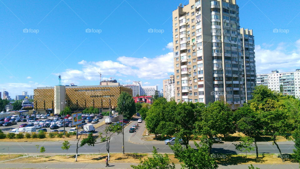 cityscape of the city of Kiev