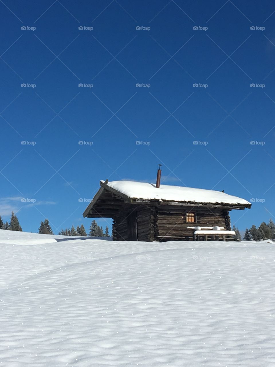 The Winter cabin 