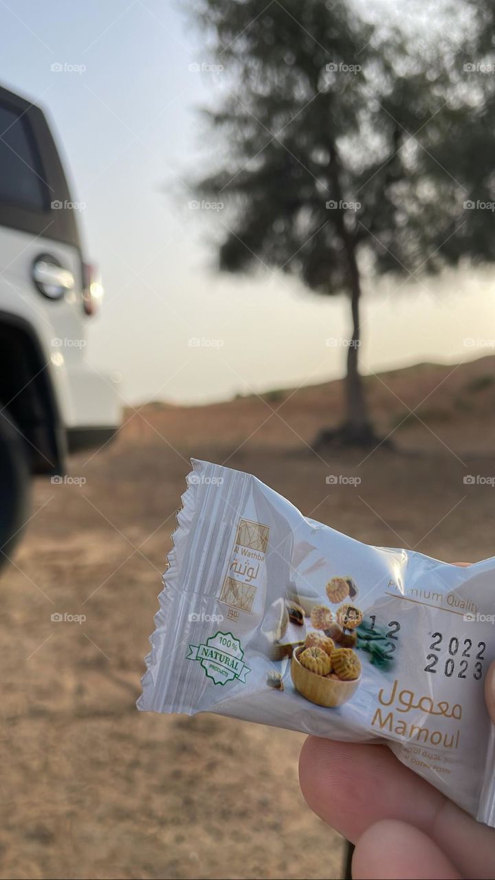 Maamoul with dates